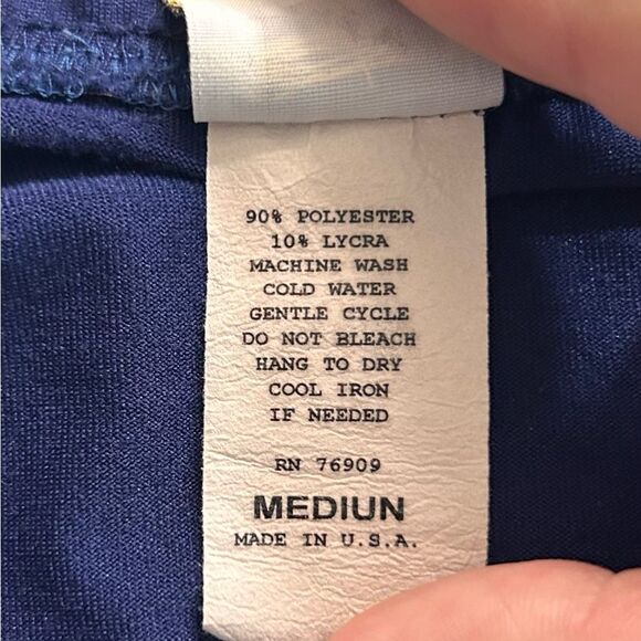 90’s Lej Navy Blue Tennis Skirt size Medium - Picture 8 of 11